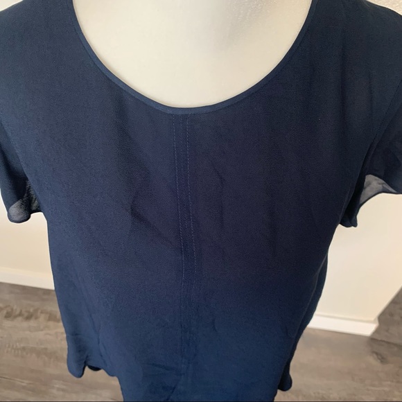 Rebecca Taylor short sleeve top size 6 - Picture 2 of 9